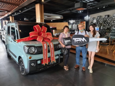 Suzuki Spacia Gear สีฟ้า 2020