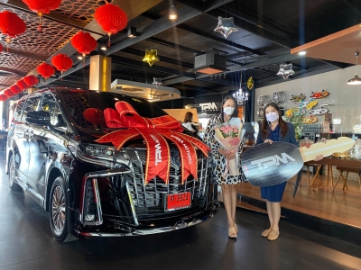 ส่งมอบ TOYOTA ALPHARD SRC สีดำ 2021